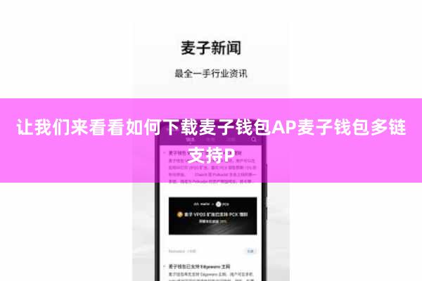 让我们来看看如何下载麦子钱包AP麦子钱包多链支持P