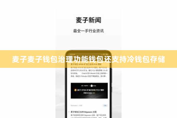 麦子麦子钱包治理功能钱包还支持冷钱包存储
